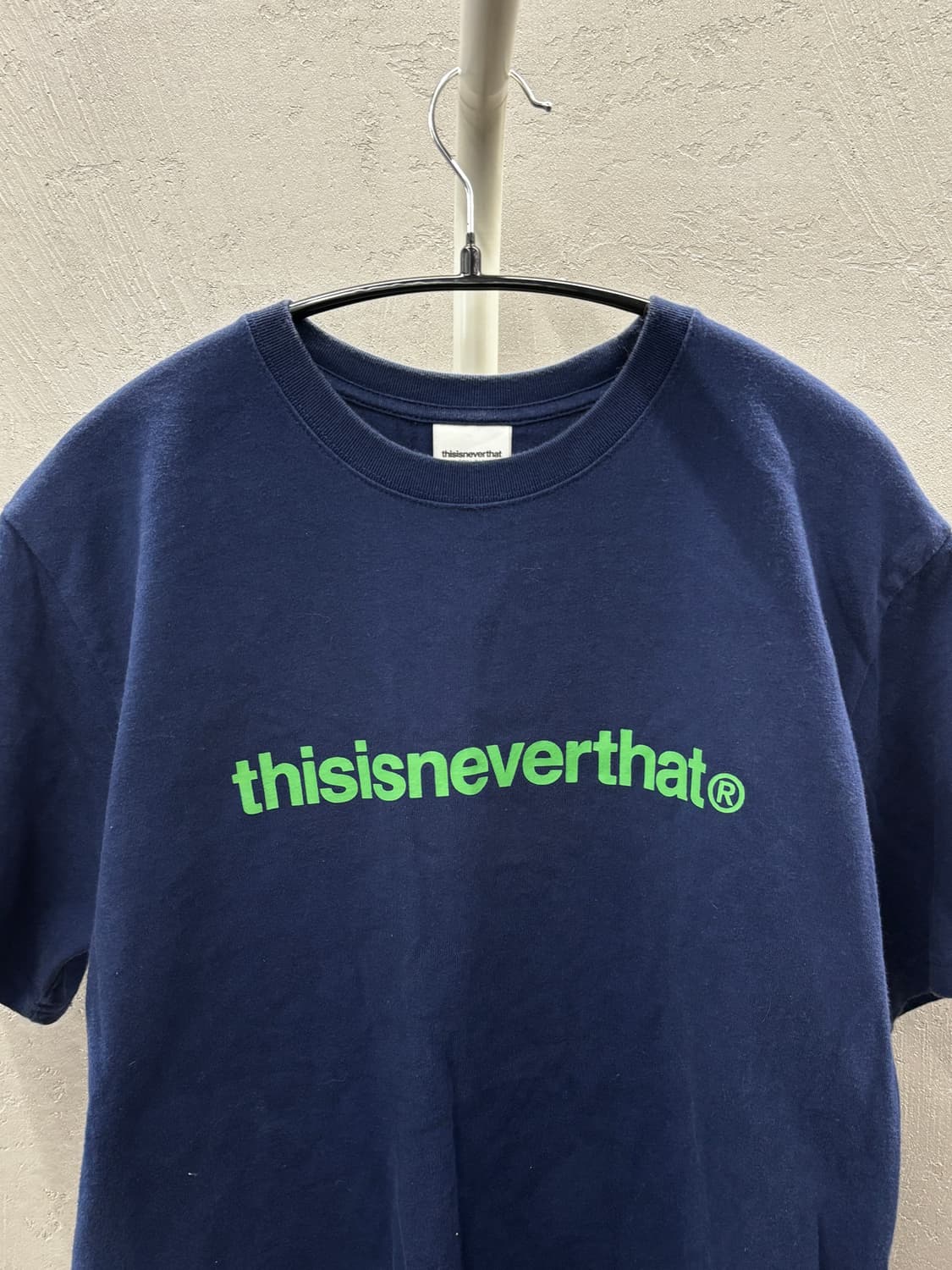 디스이즈네버댓 네이비 반팔 티셔츠 S 상품이미지3