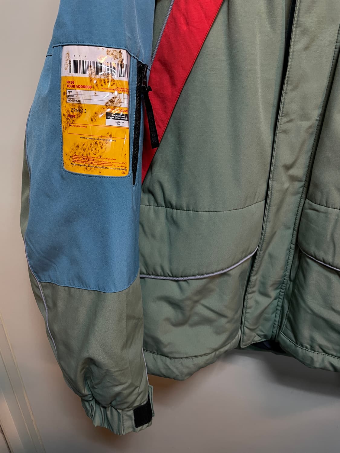 코닥 컬러 패딩 상품이미지5