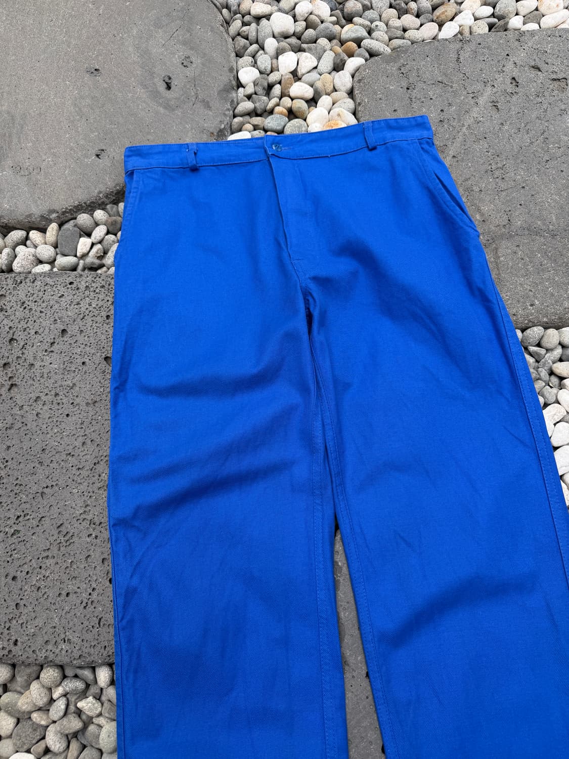 1990s INK BLUE VINTAGE FRENCH 빈티지프렌치워크팬츠 상품이미지5
