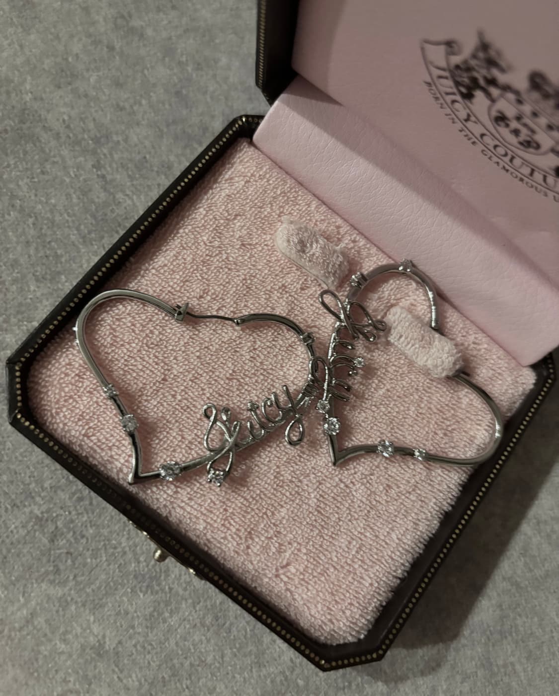 juicy couture 00s y2k 쥬시꾸뛰르 귀걸이 상품이미지2