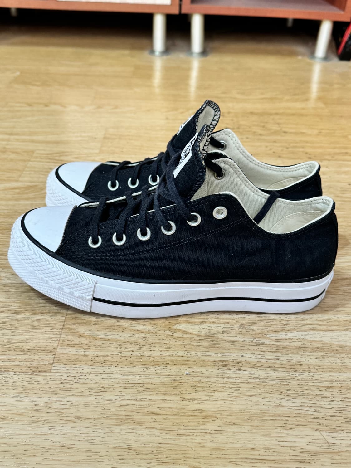 컨버스 올스타 플랫폼 블랙 260mm 상품이미지2