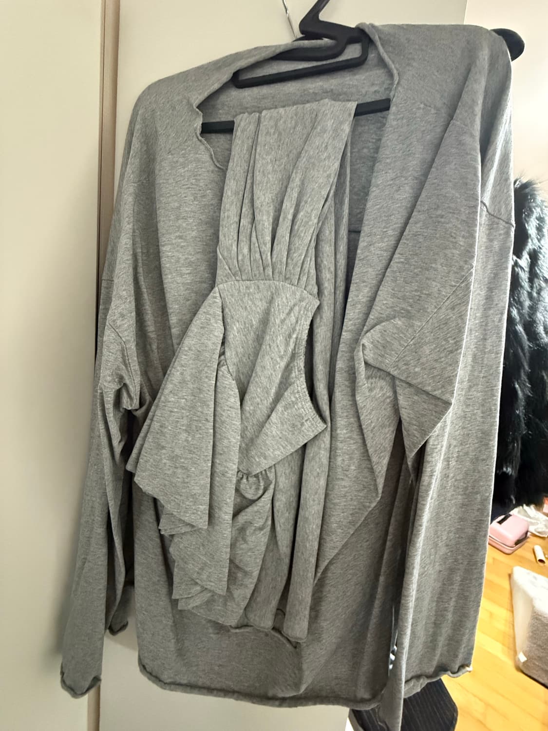 Freckle 프레클 bow frill skirt in gray 세트 상품이미지5