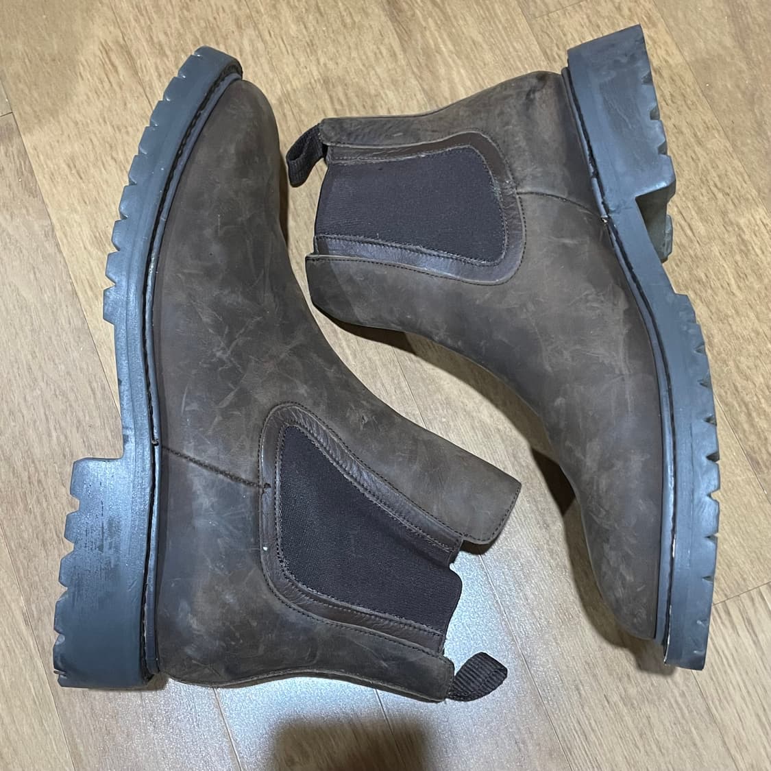 Thursday Boot 번트 브라운 가죽 첼시 부츠 275 상품이미지6