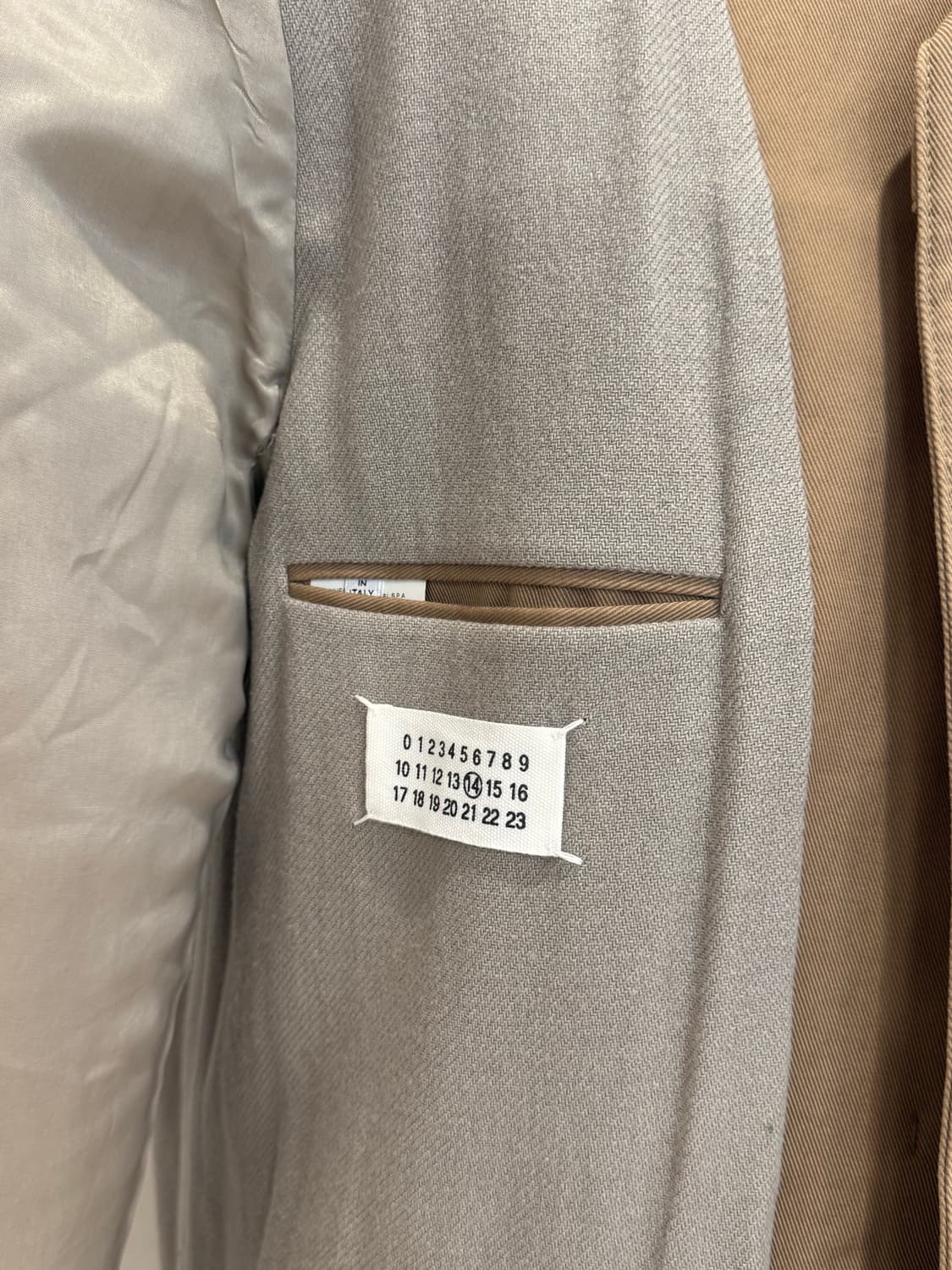 Maison Martin Margiela 벨티드 코튼 트렌치 코트 (Li 상품이미지7