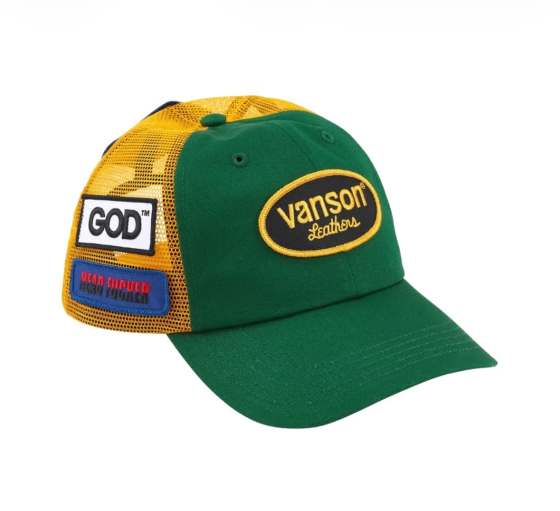 슈프림 밴슨 히스테릭글래머 3자협업 그린 캡 상품이미지2