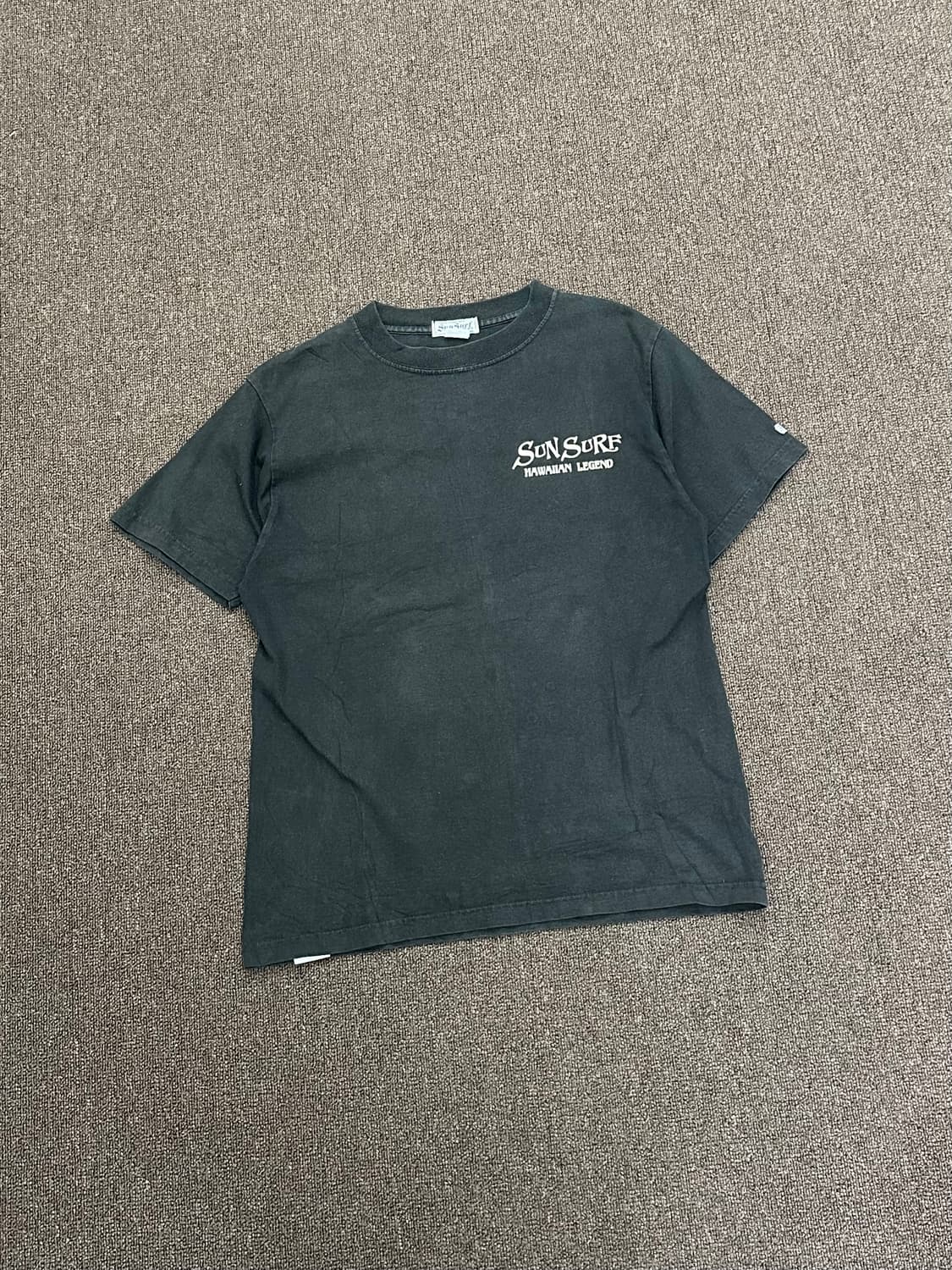 M)SUNSURF vintage 백프린팅 반팔 티셔츠 상품이미지2