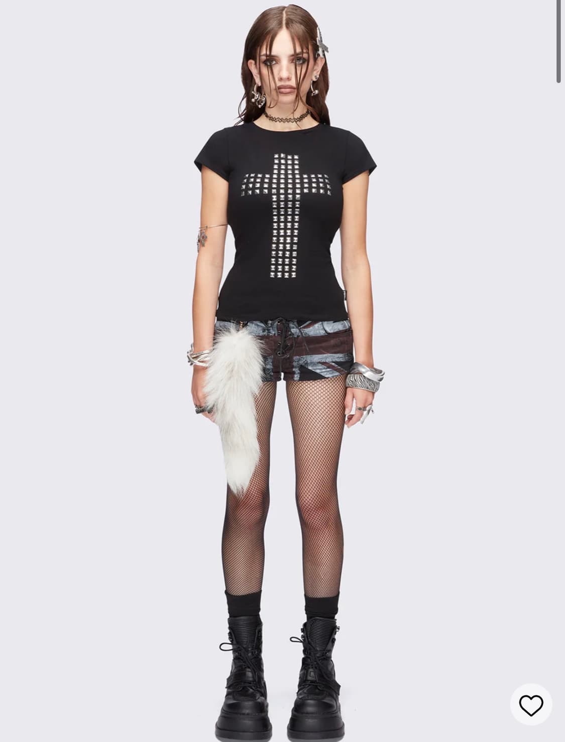 Minga london SALVATION SLASHED TOP 상품이미지3