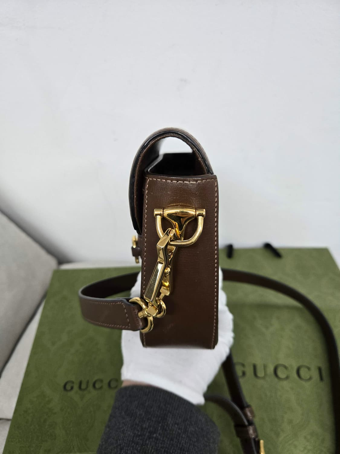 [보증서 정품] 구찌 홀스빗1955 숄더백 상품이미지4