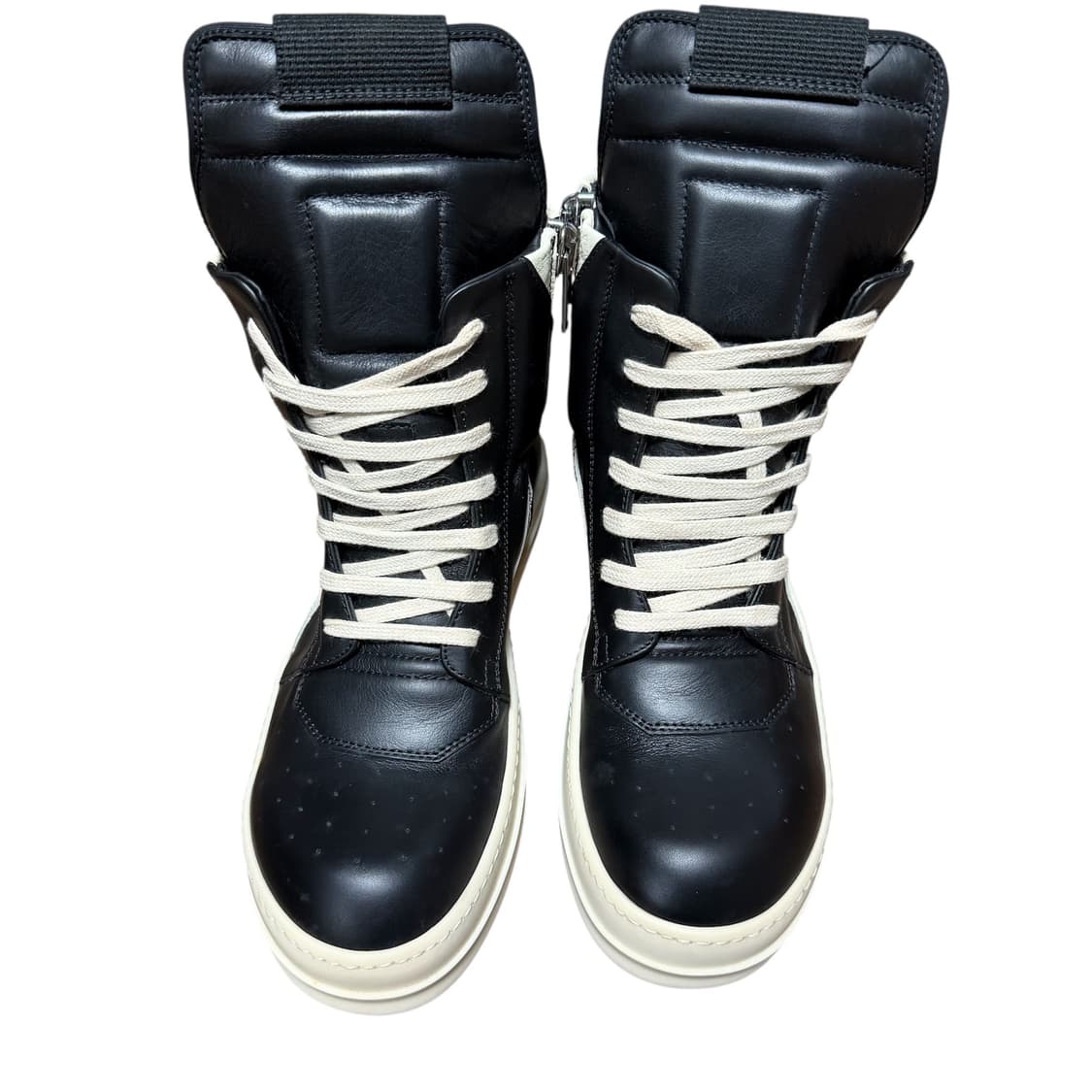 (풀구성 새상품) 릭오웬스 지오바스켓 검흰 LPO 39 사이즈 상품이미지2