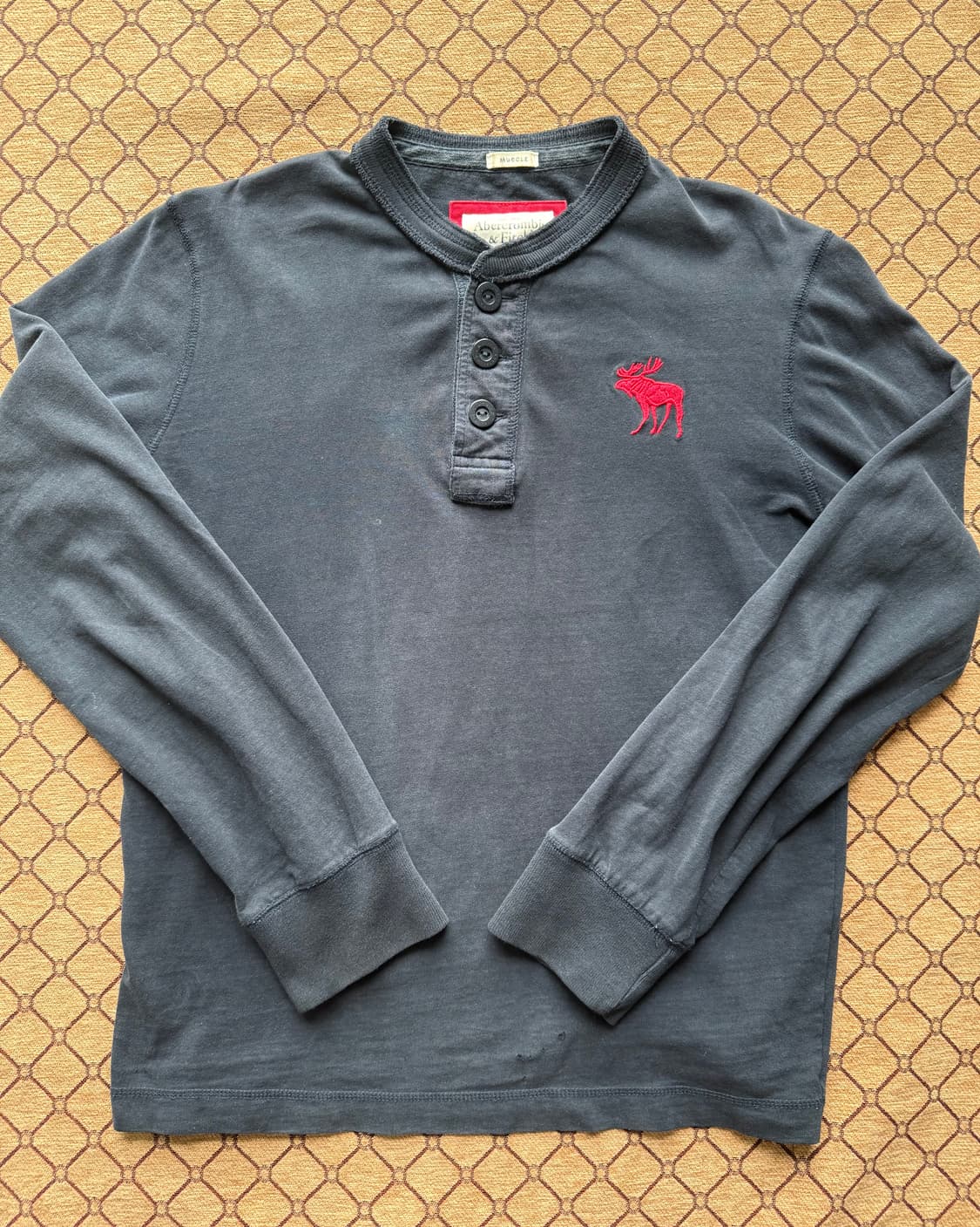 아베크롬비 헨리넥 버튼티셔츠 상품이미지2