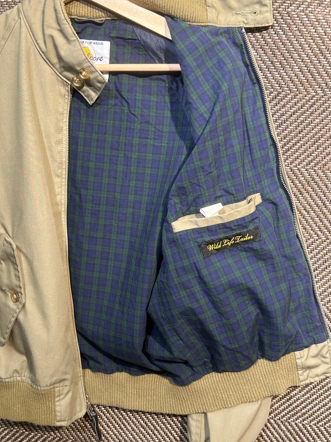 G.B. Sport 바라쿠타 해링턴 재킷 Made in U.S.A 상품이미지9