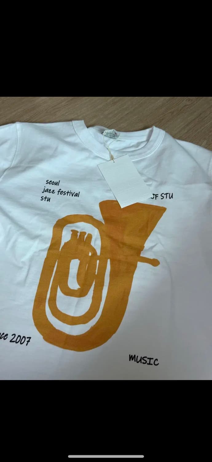 서재페SJF x STU Trumpet T-Shirt 1사이즈 상품이미지2