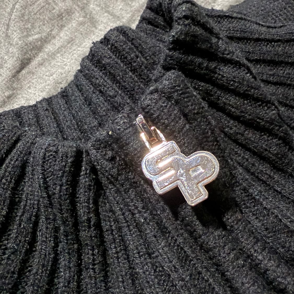 Half Zip-Up Knit Sweater 상품이미지6