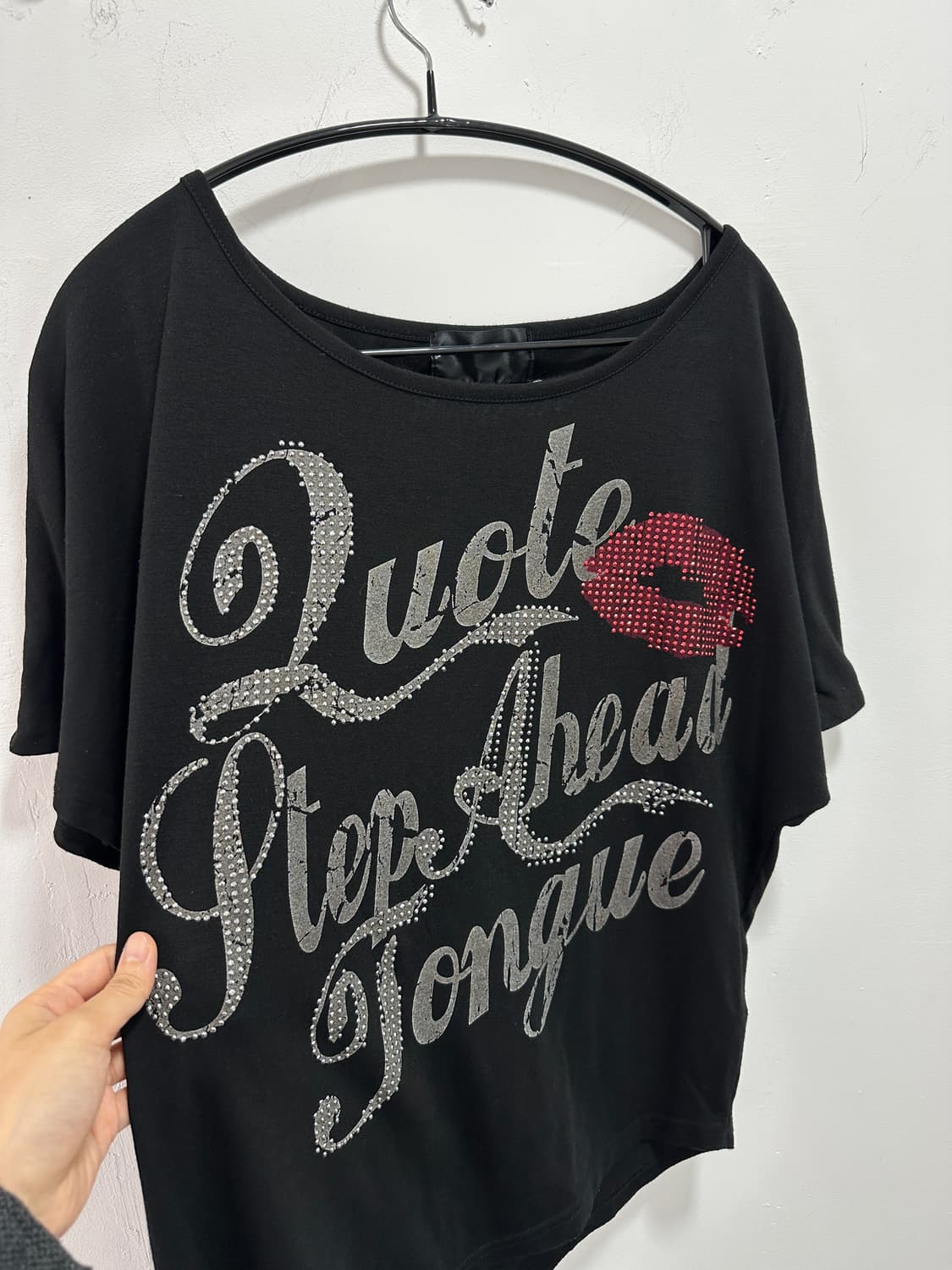 Joviality thanks biz asymmetric tee 상품이미지4