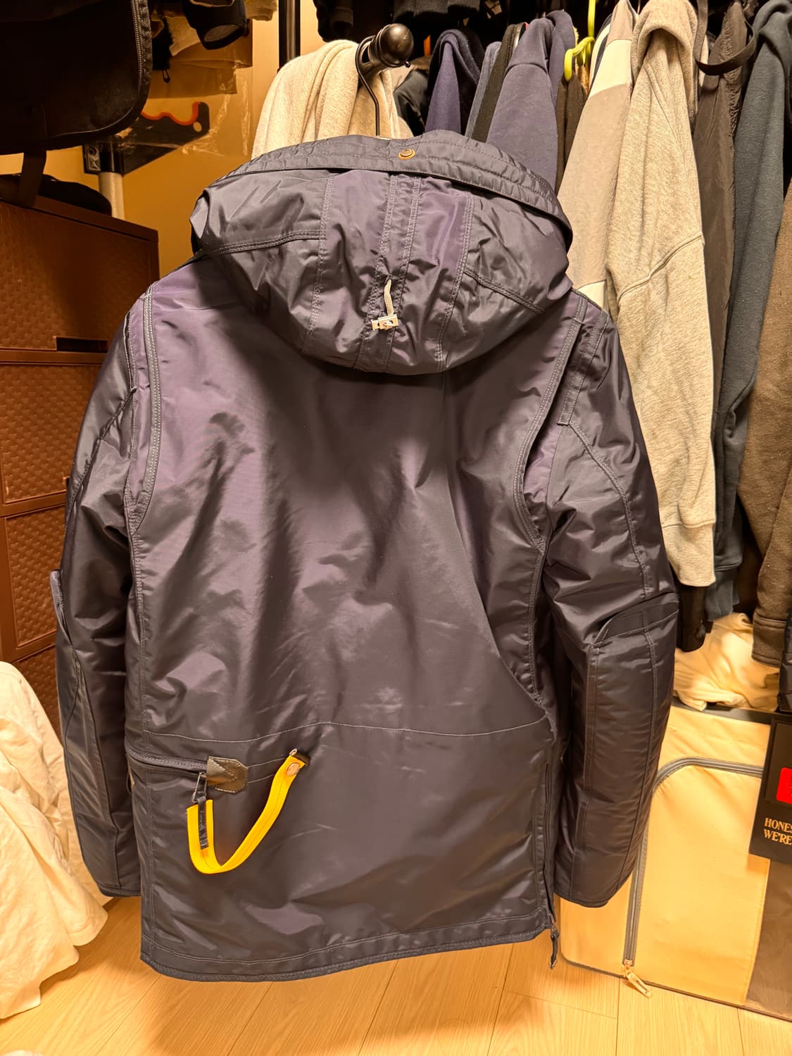 파라점퍼스 마스터피스 라이트핸드 패딩 네이비 S 상품이미지6