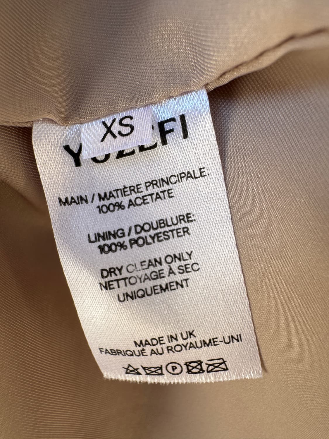 새상품 컨디션 Yuzefi 블레이저 드레스 XS(44,55사이즈) 상품이미지5