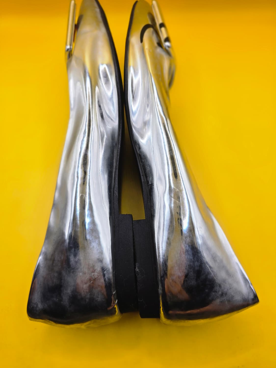 CHOK SEOULISTA 실버 하트 플랫 240 상품이미지3