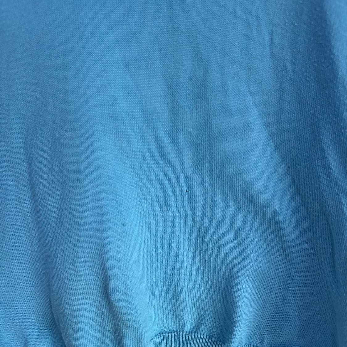 폴로 랄프로렌 피마코튼 브이넥 니트 스카이블루 상품이미지4