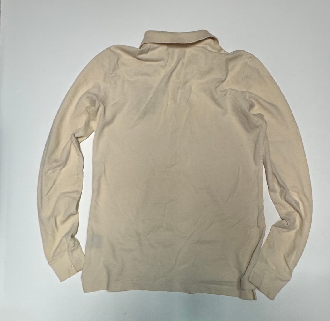 여성 폴로 랄프로렌 와팬 로고 긴팔 카라 티셔츠 상품이미지2