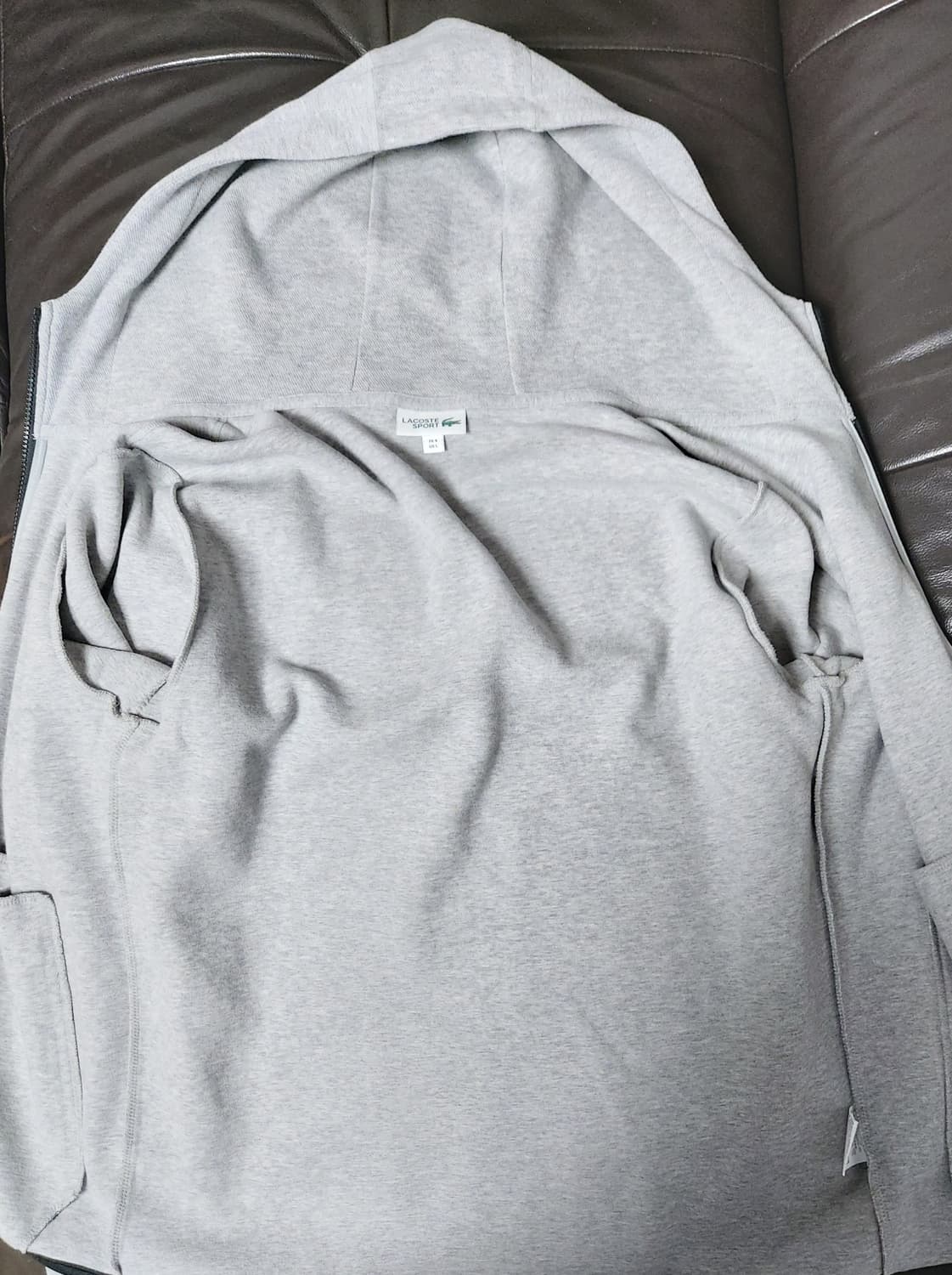 라코스테 남성 데일리 후드집업(L)105 상품이미지6