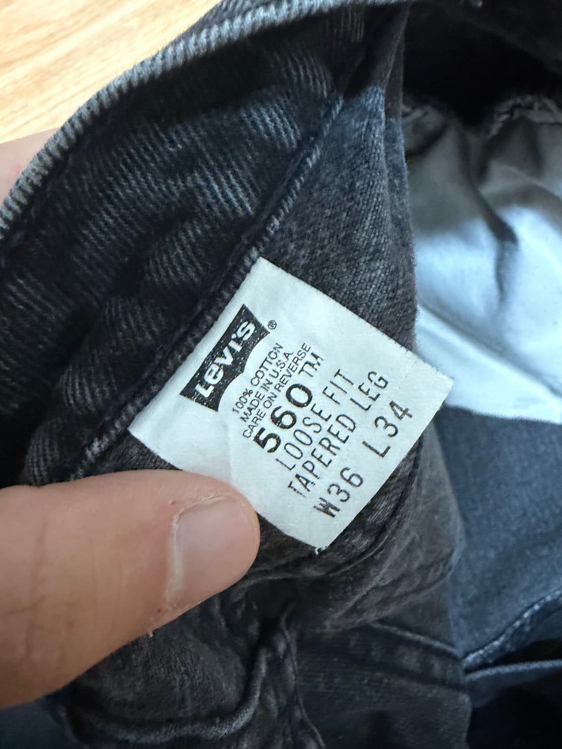 90s 리바이스 560 상품이미지4