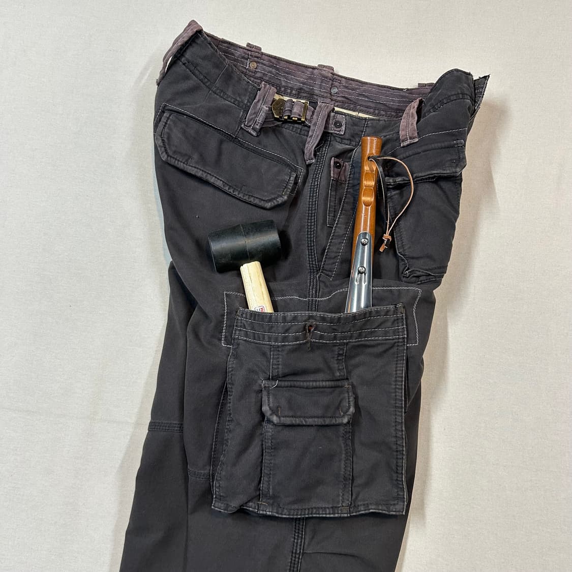 31inch) 폴로 진스 멀티포켓 워크 팬츠 카고 팬츠 상품이미지4