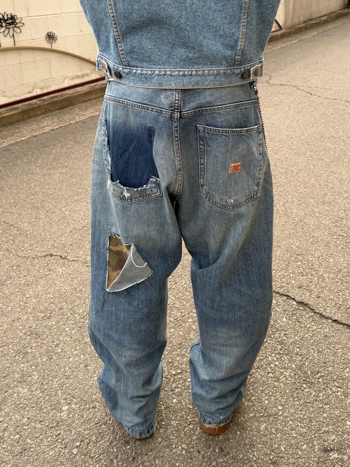 Rework Baggy Camo denim pants 상품이미지4