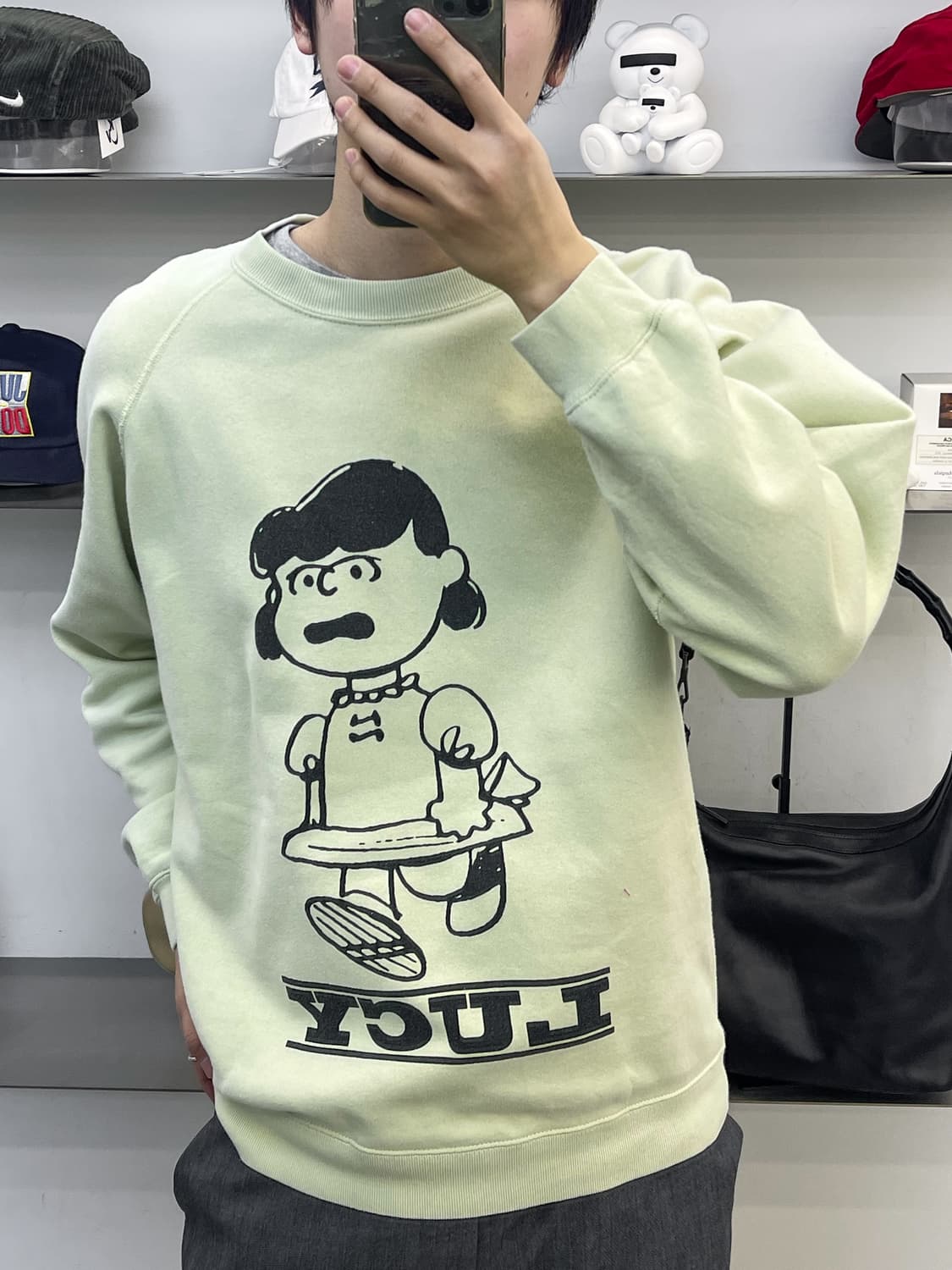 피너츠 x Relume Sports Wear 루시 스웻셔츠 상품이미지1