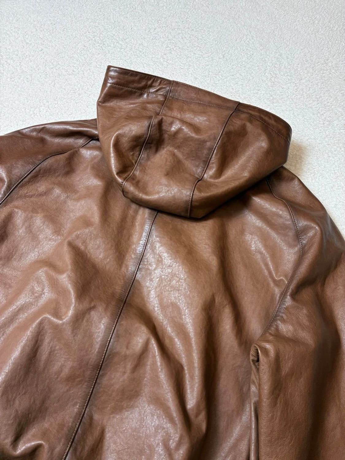 Selected 00's 재패니즈 양가죽 후디 집업 PN7334 상품이미지5