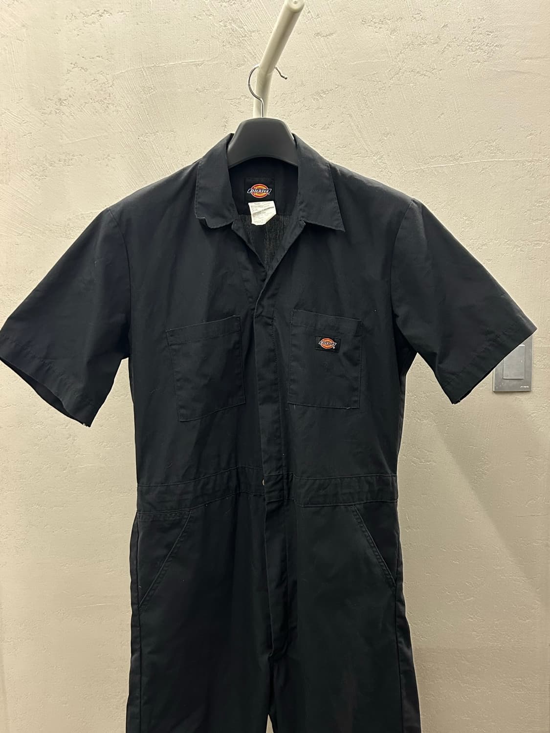 Dickies 디키즈 블랙 반팔 점프수트 상품이미지5