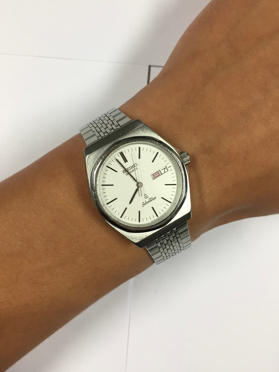 80s seiko silverwave quatz day-date 상품이미지4