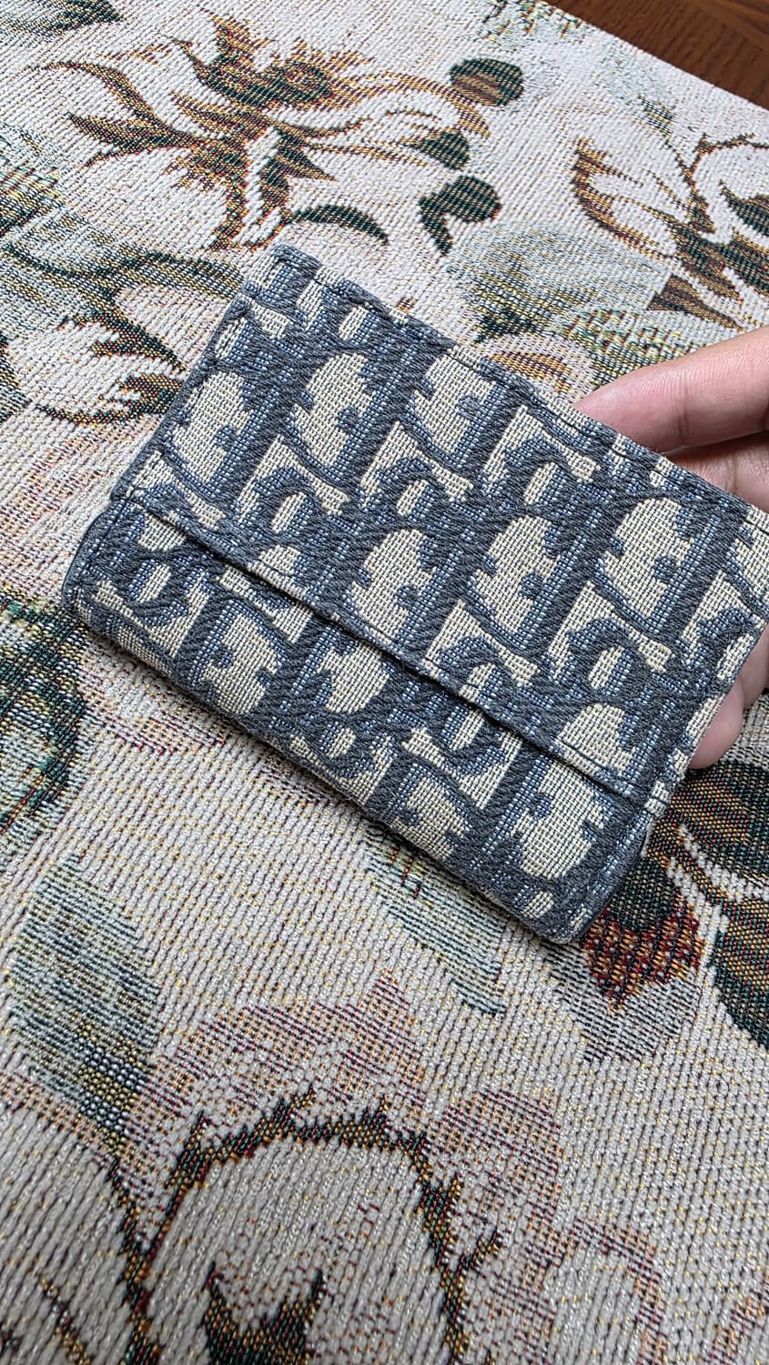 디올 오블리크 새들 카드지갑 상품이미지5