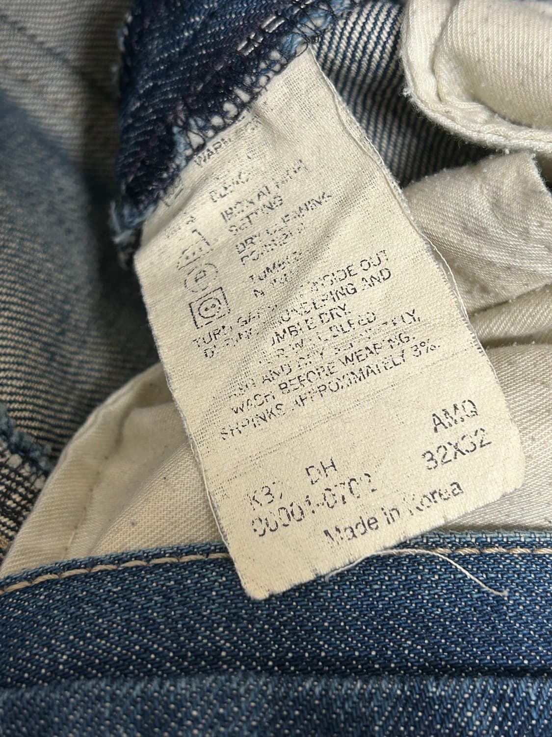 리바이스 00001-0702 엔지니어드 진 버튼 데님팬츠 상품이미지8