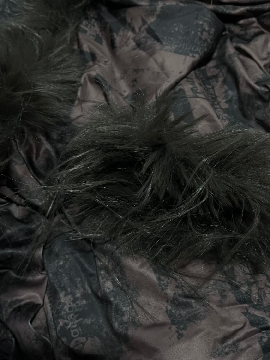 y2k fur-trim jacket 상품이미지4