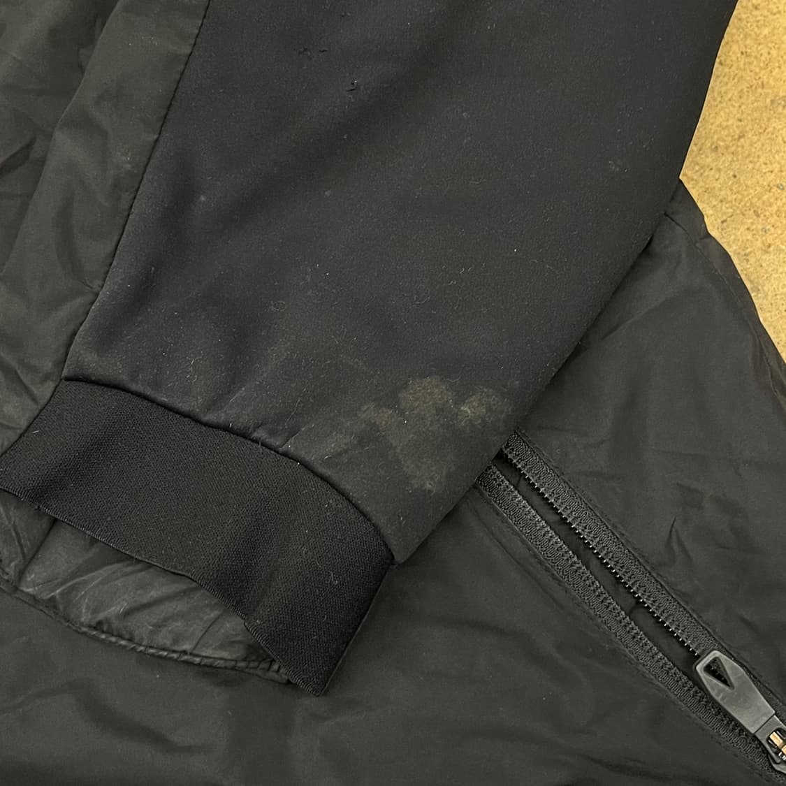 [정품/XL] 스파이더 블랙 후드 오리솜털 롱패딩 b19 상품이미지9