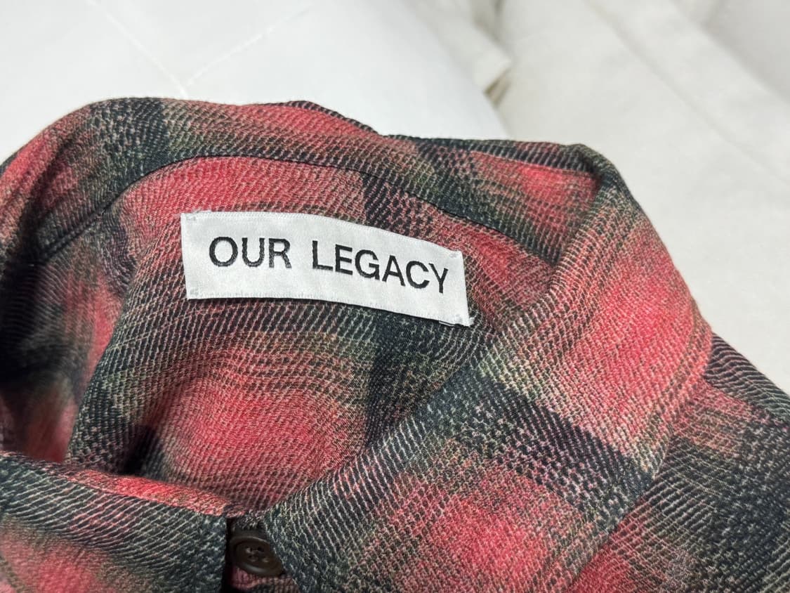 아워레가시 보로우드 셔츠 빅 럼버체크 프린트 / 54 상품이미지4