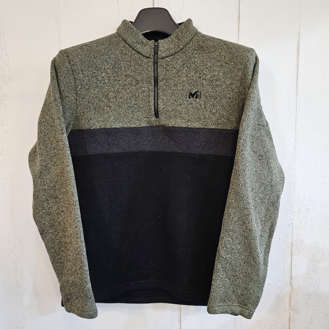 밀레 남성용 투안R 겨울용 반집업 티셔츠 100 상품이미지1