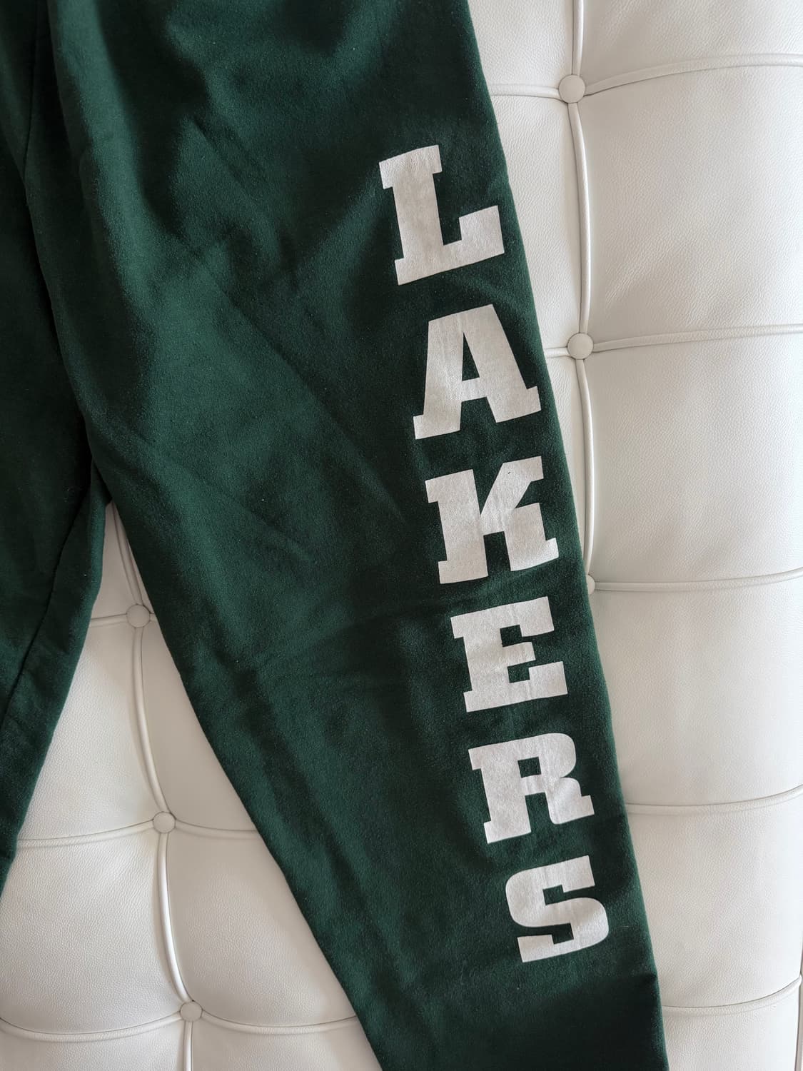 Lakers 빈티지 그린 조거 팬츠 상품이미지3