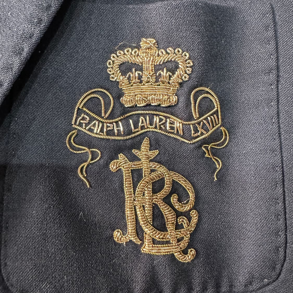 폴로랄프로렌 금장 울자켓 여성XS 상품이미지5