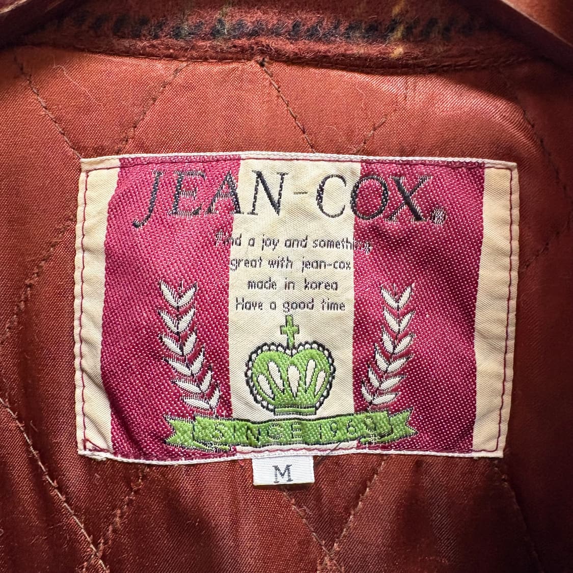 80s JEAN-COX 체크 울 워크 자켓 (JPN) 상품이미지10