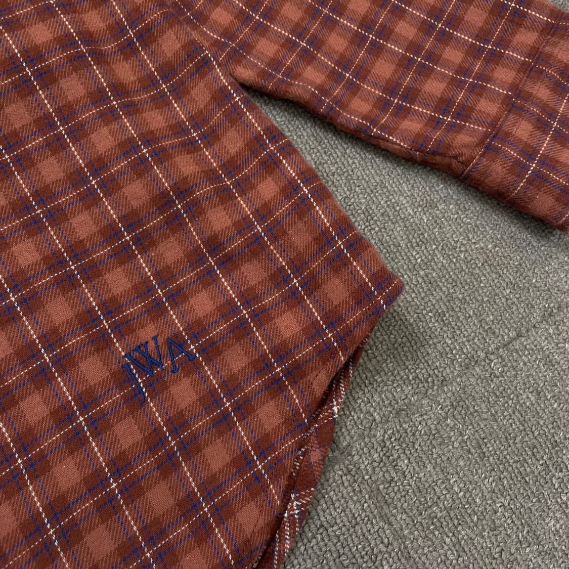 jw앤더슨 유니클로 플란넬 체크 셔츠 L  상품이미지3