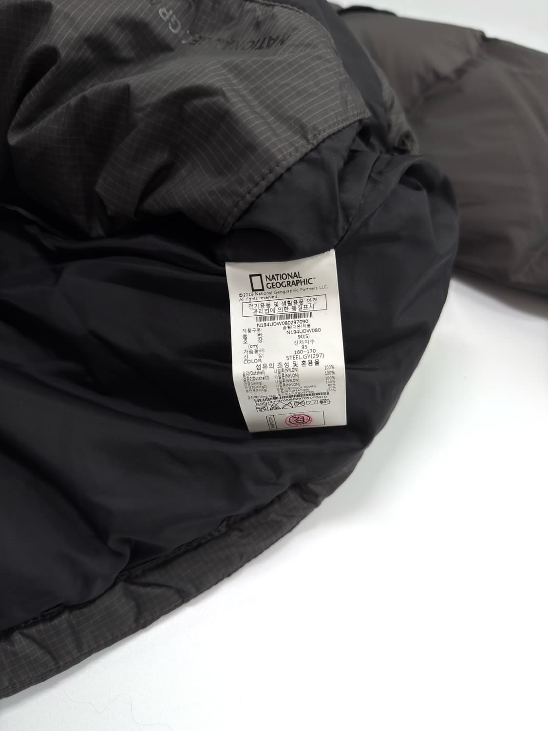 내셔널지오그래픽 덕다운 패딩 상품이미지5