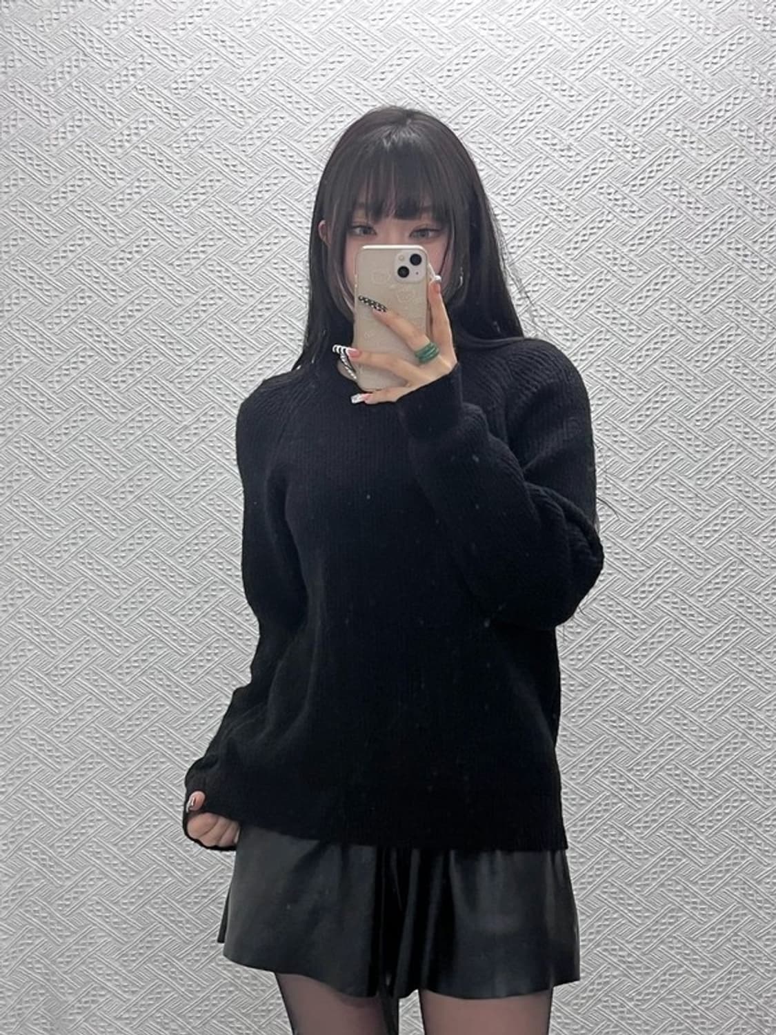 앤더슨벨 빈티지 모던시크 캐주얼 뜨개 니트 S C10496 상품이미지2