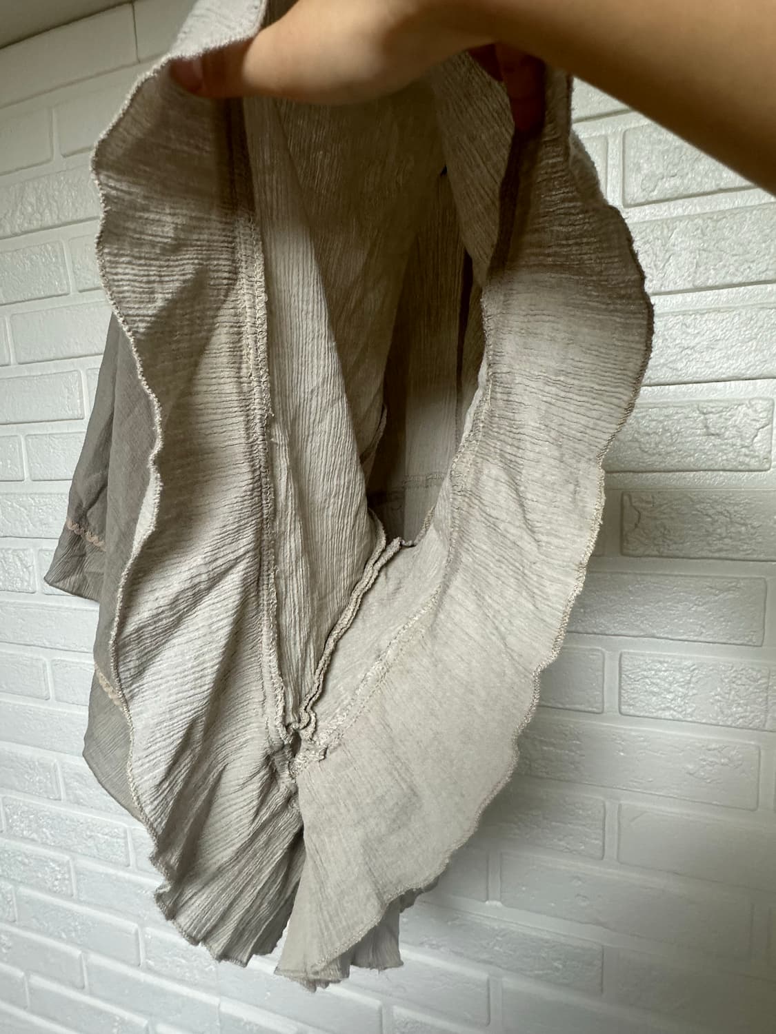 판초 블라우스 풀오버 레이스 프릴 숲 소녀 페어리 그런지 모리걸 상품이미지2