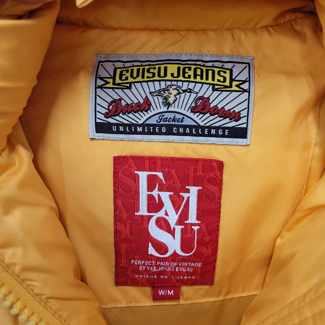 Evisu 에비수 덕다운 패딩 자켓 상품이미지6