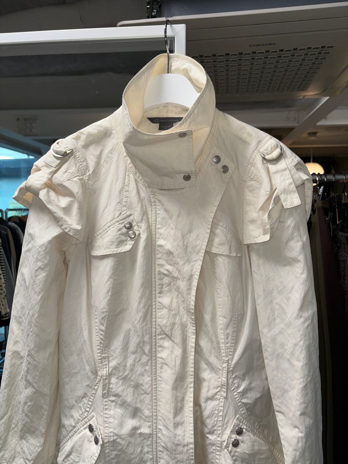 아르마니 익스체인지 나일론 코트 상품이미지3