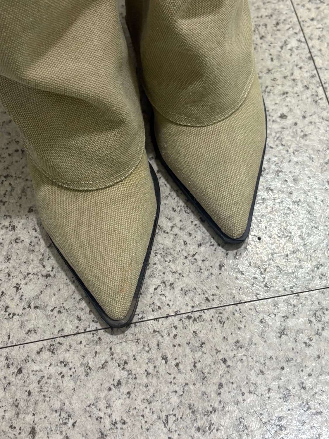 스틸레토 폴딩 롱부츠 230사이즈 상품이미지7