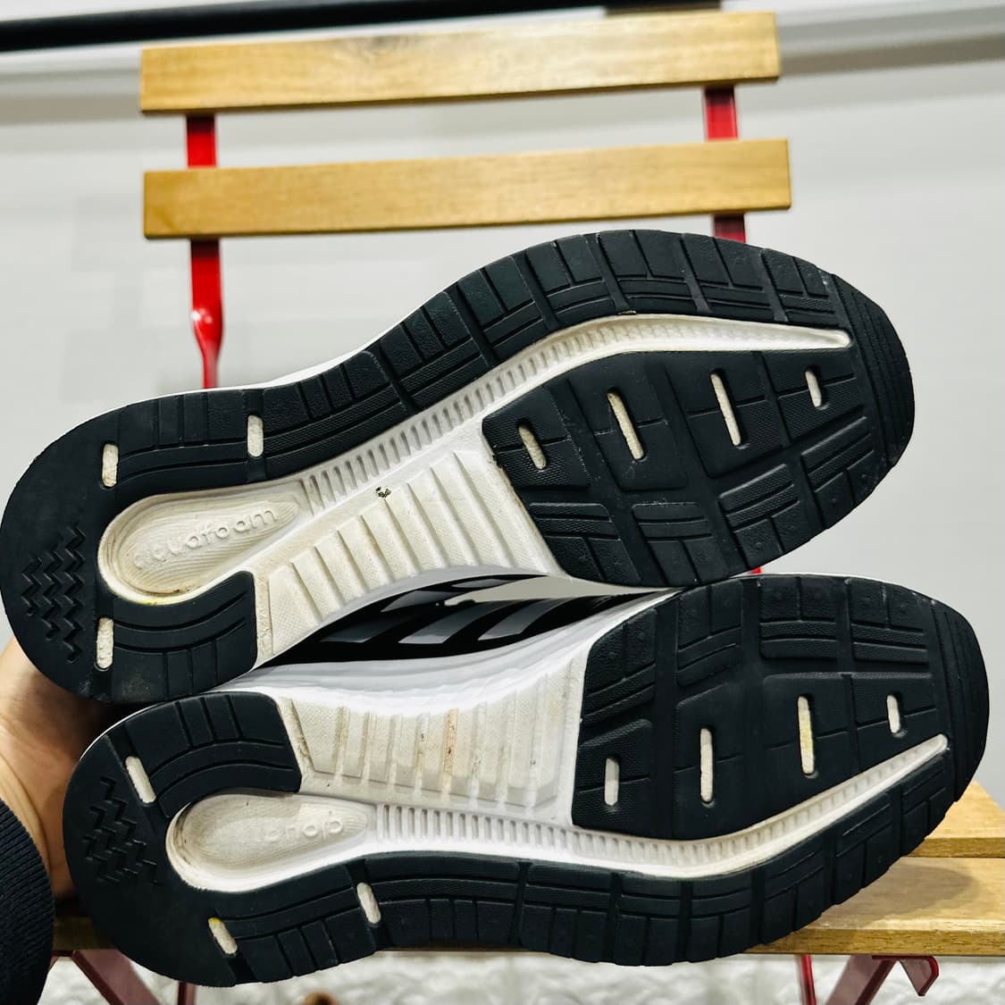 260) 아디다스 운동화 남성 남자 신발 갤럭사5 블랙 화이트 상품이미지6