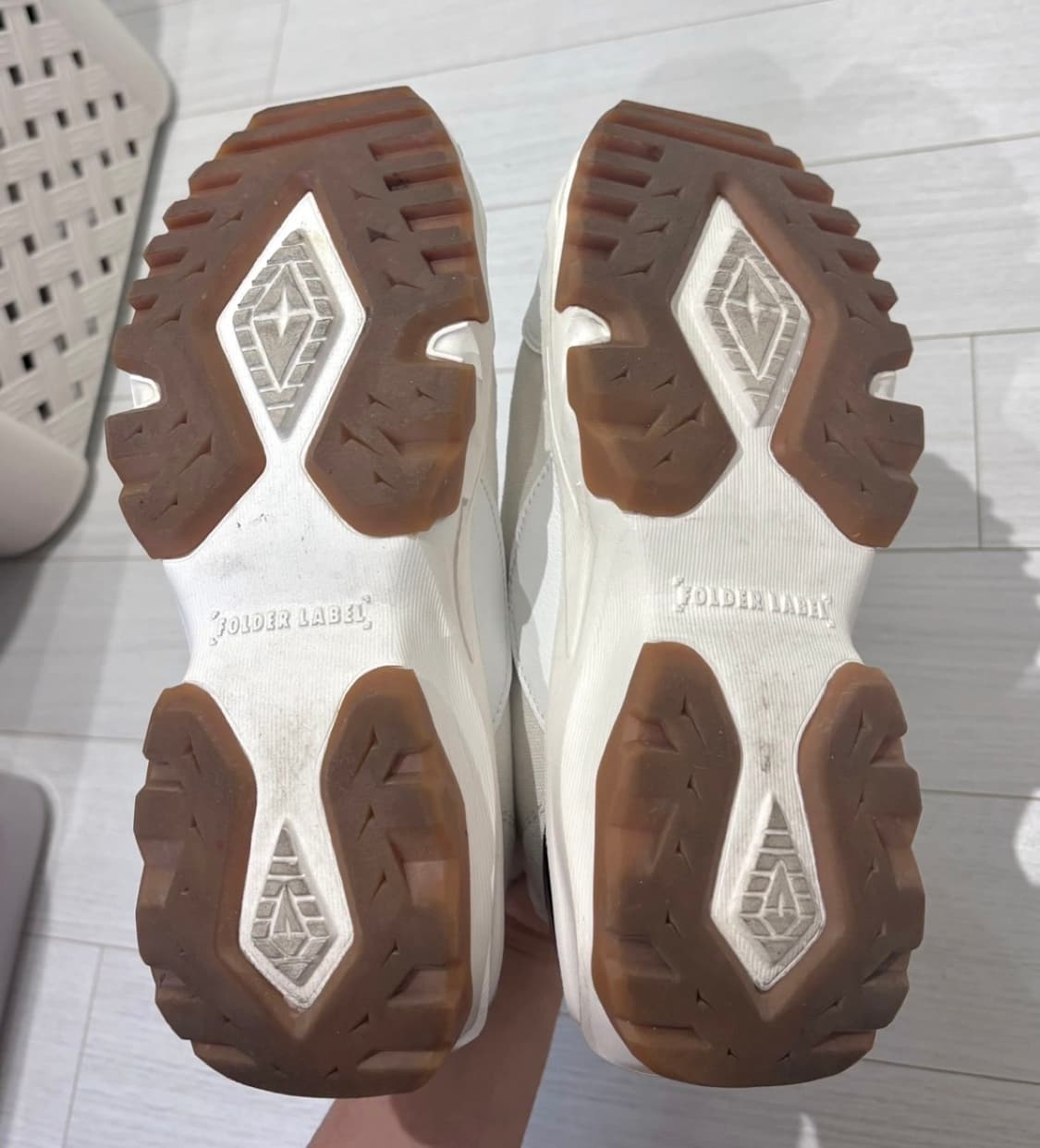 무신사 크림 브랜드 폴더라벨 시티트래커 235 키높이 운동화 하이스니커즈 상품이미지6