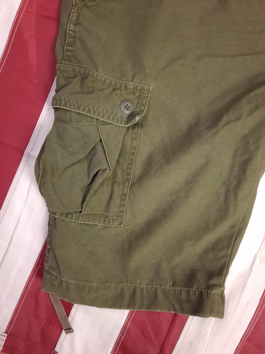 오리지날 일본판 알파사 밀리터리 패치 카고 반바지 상품이미지9